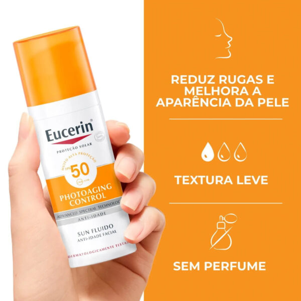 Eucerin Sun Anti-idade Creme Facial FPS50 50g - Image 2