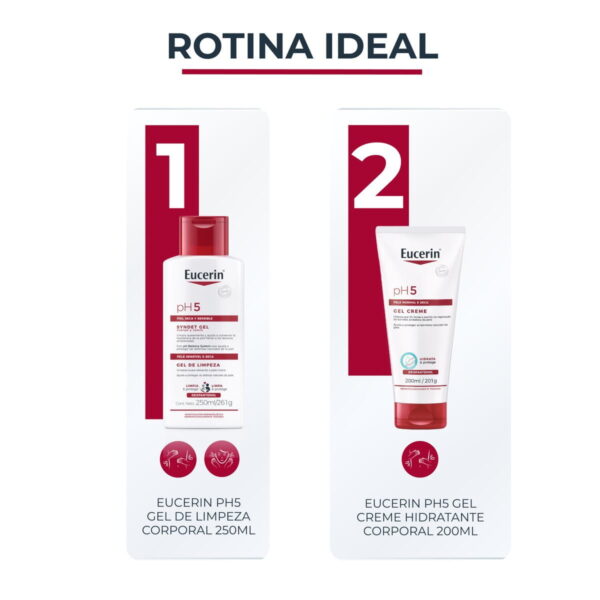 Eucerin PH5 Gel Creme Hidrantante Corporal 200ml Necessidades da pele - Image 4
