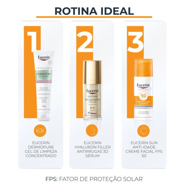 Eucerin Sun Anti-idade Creme Facial FPS50 50g - Image 4